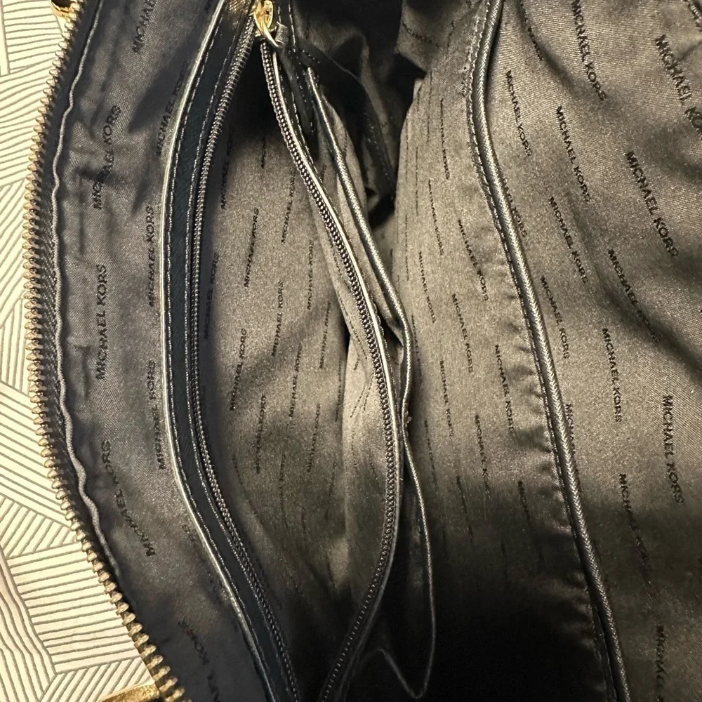 Michael Kors Black Leather Tote